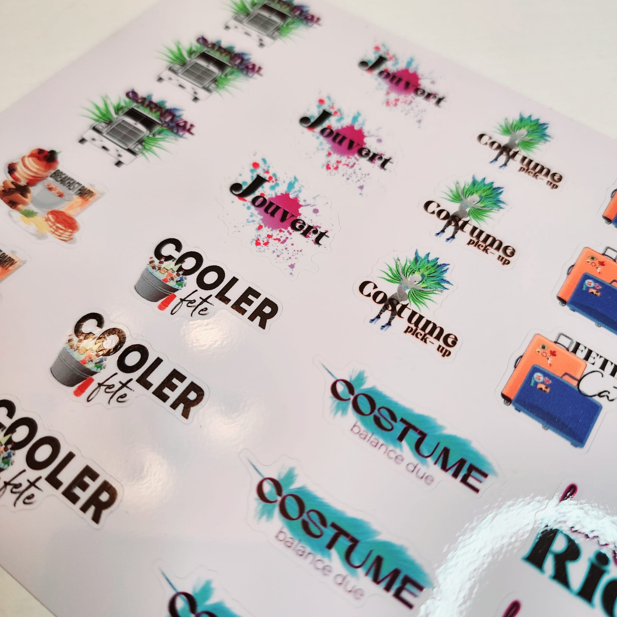 Carnival Planner Stickers (Physical) - Image 3