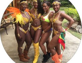 Carnival in Jamaica with Peeny Wallie Mas 2017
